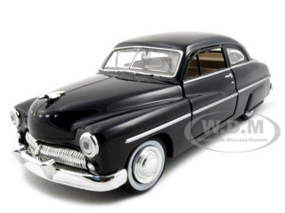 1949 Mercury Coupe Die-cast Car 1:24 Motormax 8 inch Black
