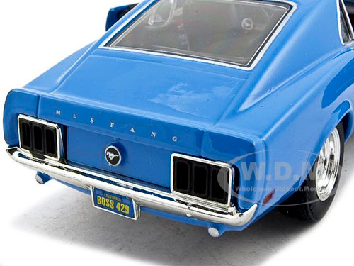 1/24 フォード MUSTANG BOSS 429 1970 Amazon.com: 1970 Ford Mustang Boss 429, Blue - Motormax