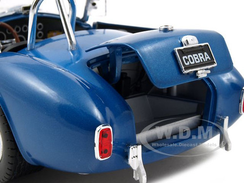 1966 Shelby Cobra Super Snake Blue 1/18 Diecast Model Car Shelby