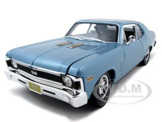 Details about   Maisto 1/18 Special Edition 1970 Chevrolet Nova SS Hard Top Blue W License Plate 