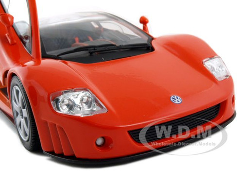 Volkswagen Nardo W12 Show Car Orange 1/18 Diecast Model Car by Motormax