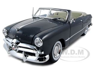 1949 Ford Convertible Gray 1/18 Diecast Model Car Maisto 31682