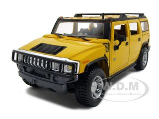 yellow hummer toy car