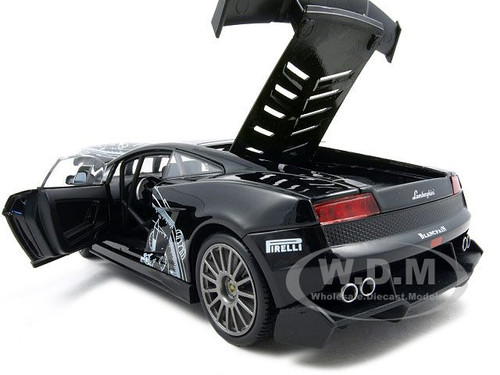 Lamborghini Gallardo LP560-4 Super Trofeo Black 1/18 Diecast Model