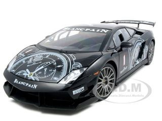 Lamborghini Gallardo LP560-4 Super Trofeo Black 1/18 Diecast Model Car by  Motormax