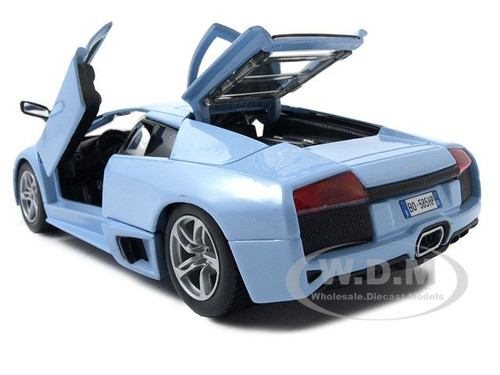 Lamborghini Murcielago LP640 1/24 Light Blue Maisto Diecast Models 