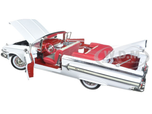 1960 Chevrolet Impala Convertible White 1 18 Diecast Model Car By Motormax