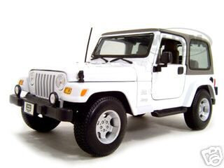 Maisto 1:18 Jeep Wrangler Sahara Black Diecast Model Car Vehicle NEW IN BOX 