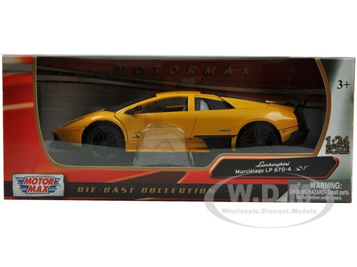 Lamborghini Murciélago LP 670-4 SV 1/24 Licensed Lamborghini Murcielago LP 670-4 SV 1:24 Electric