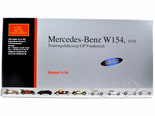 Mercedes Benz W154 1938 ミニカー 1:18 箱無し Amazon.com: CMC-Classic Model Cars Mercedes-Benz W154 Grand Prix