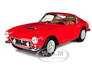 1961 Ferrari 250 Gt Passo Cortoswb Elite Edition Red 118 Diecast Model Car By Hotwheels