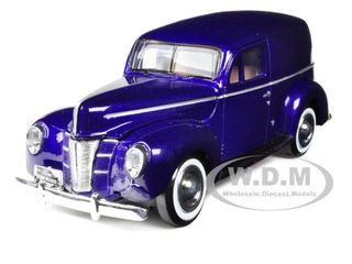 1940 Ford Sedan Delivery Purple 1/24 Diecast Car Model Motormax 73250