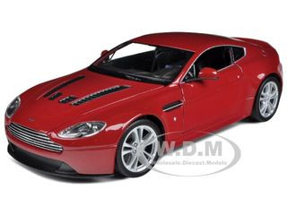 2010 Aston Martin V12 Vantage Red 1/24 Diecast Model Car