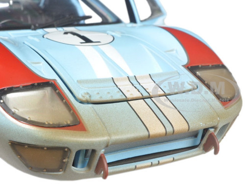 シェルビーコレクタブルズ 1/18 1966 フォード GT40 ブルーメタ | www