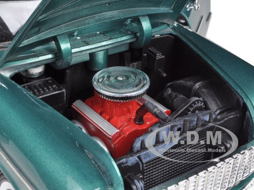1955 Chevrolet Bel Air Hard Top Green 1/18 Diecast Car Model