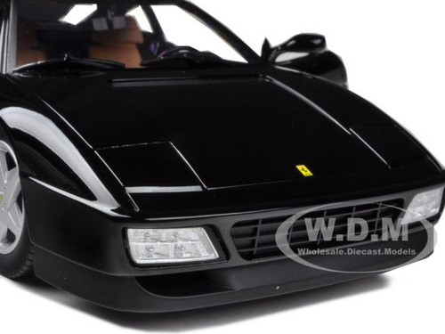 Ferrari 348 TB Black 1/18 Diecast Car Model Hot Wheels X5530