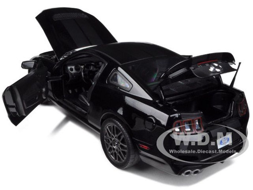 2013 FORD SHELBY COBRA GT500 SVT BLACK 1/18 DIECAST BY SHELBY