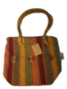 Bag with Golds and Reds - T02