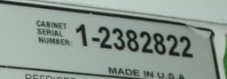 victory refrigeration serial number