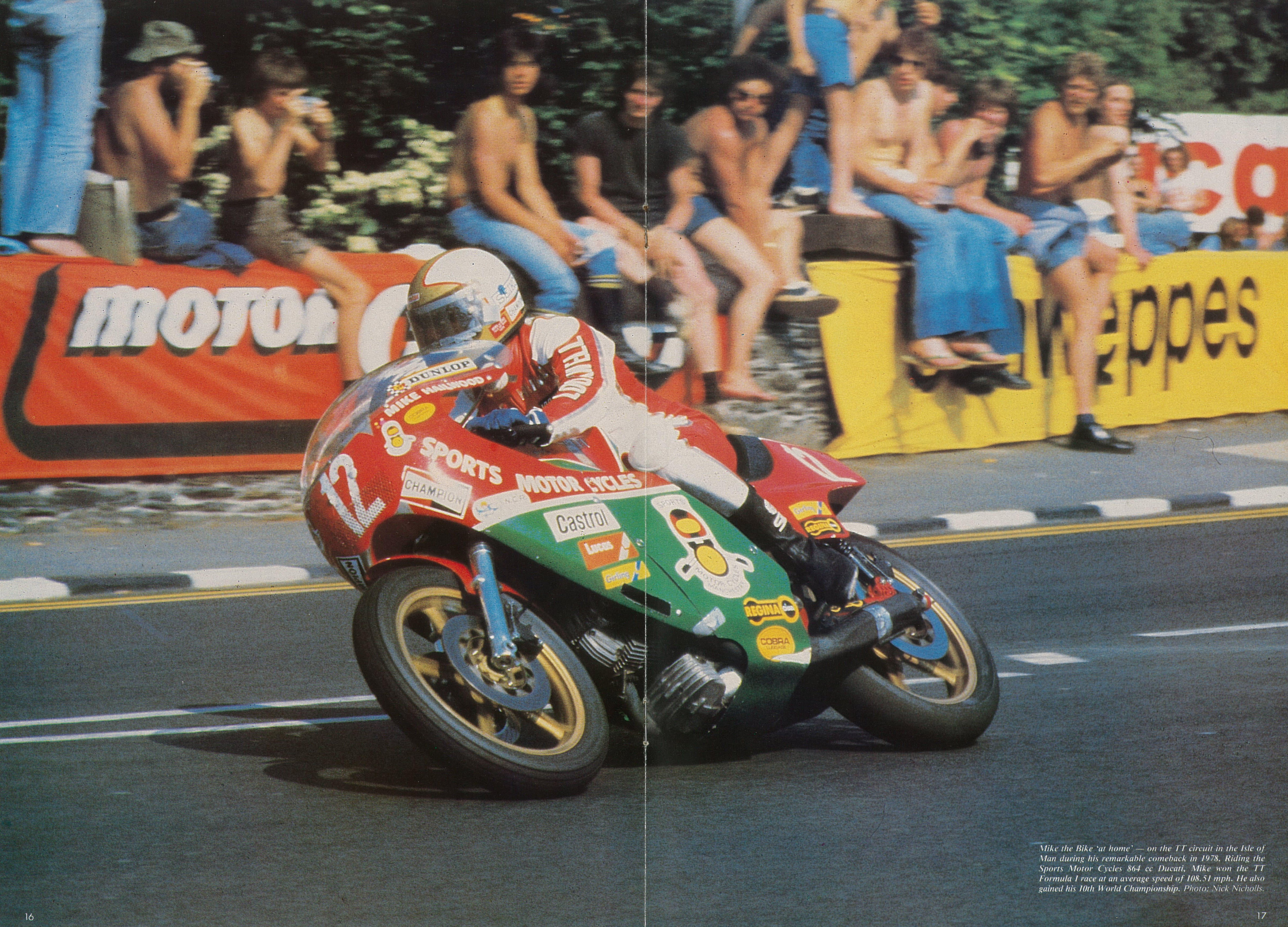 valve swing 6 Story' Winning 'Mike Hailwoodâ€™s The TT Ducati Inside : by