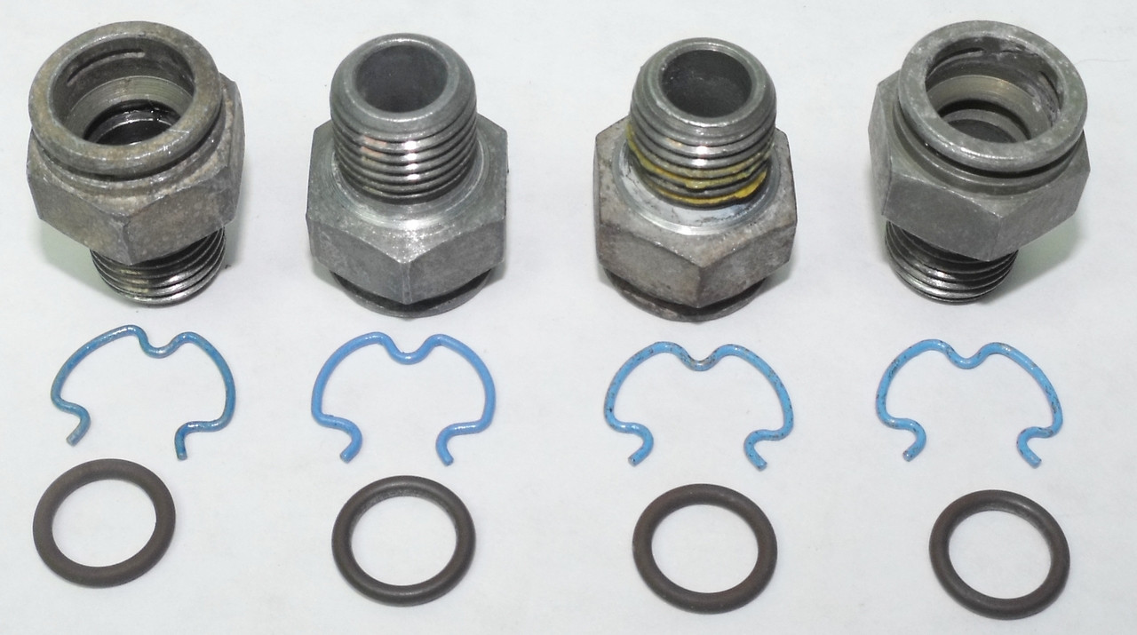 Transmission Cooler Fittings Kit [Set of 4], 700R4/4L60E/4L80E GM