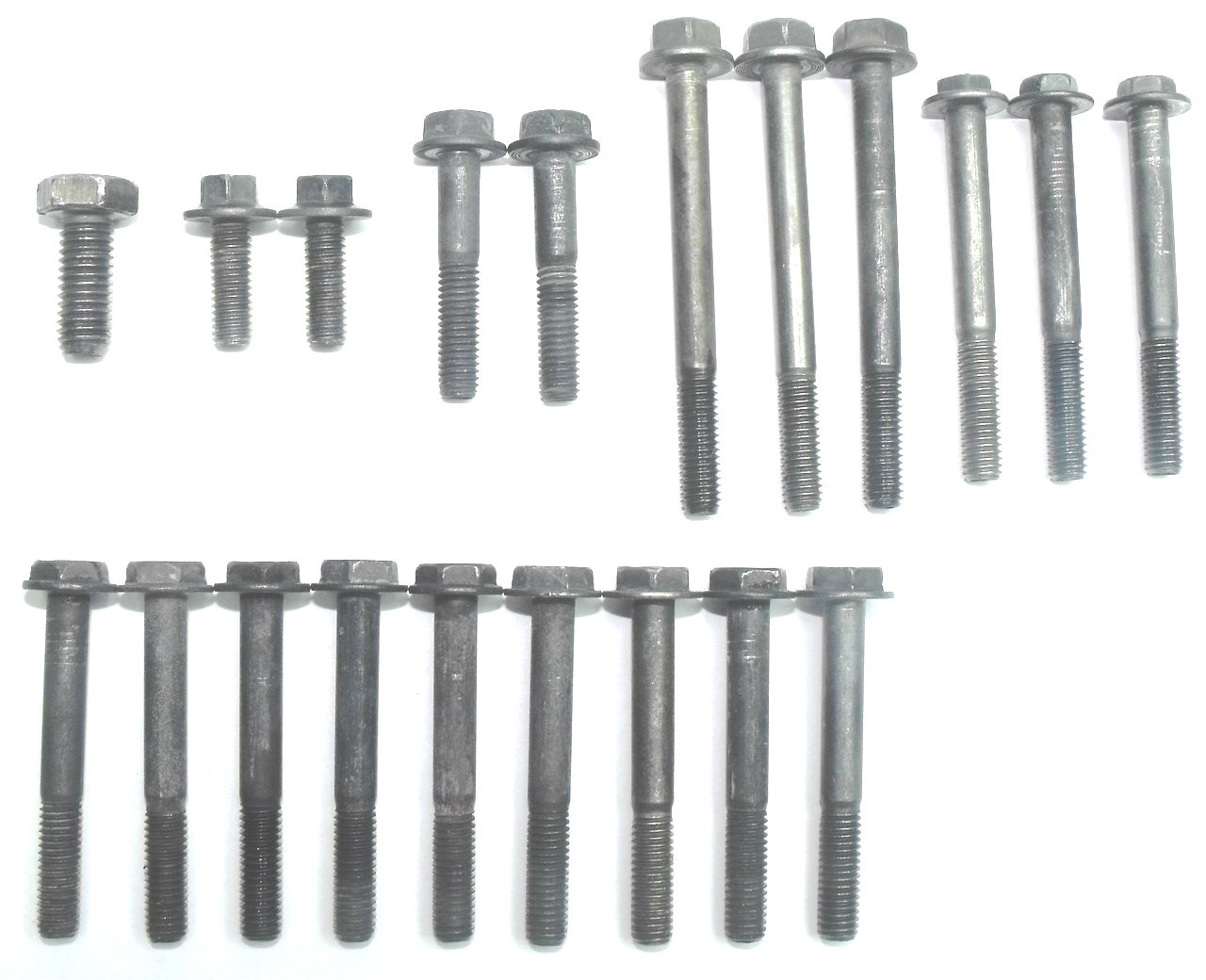 4L60E Master Valve Body Bolt Set (20 Total Bolts)