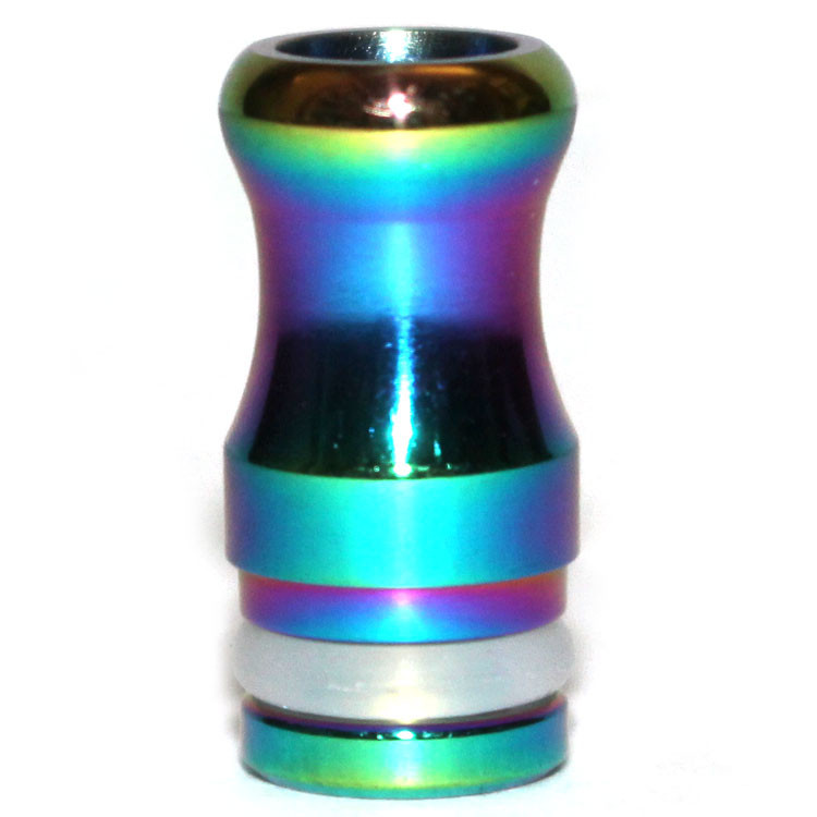 Stainless Steel 510 Drip Tip 1 Rainbow Vape It Now
