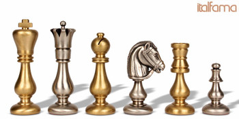 Classic Oriental Brass Chess Set