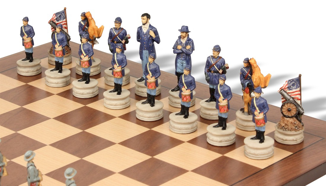 Civil War Themed Chess Sets , Our Favorite Civil War Chess Sets – FUZGTU