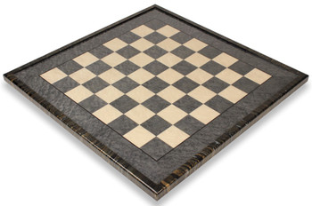 Gray and Erable Chess Board with Variegated Frame - 2.375