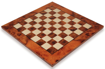 Elm Root and Maple Deluxe Chess Board - 1.5 Squares