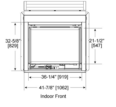 Majestic Crushed Glass Media for Twilight Modern See-Through Gas