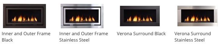 Regency Horizon Hz40e Contemporary Gas Fireplace Embers