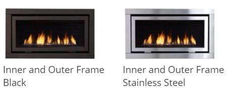 Regency Horizon HZ54E Large Gas Fireplace, SKU:HZ54E-LP11/HZ54E-NG11 ...