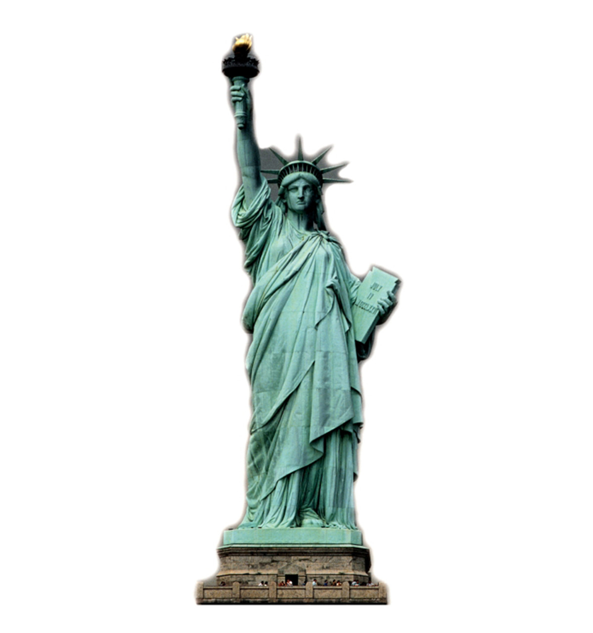 Lifesize Statue of Liberty Cardboard Standup Cardboard Cutout