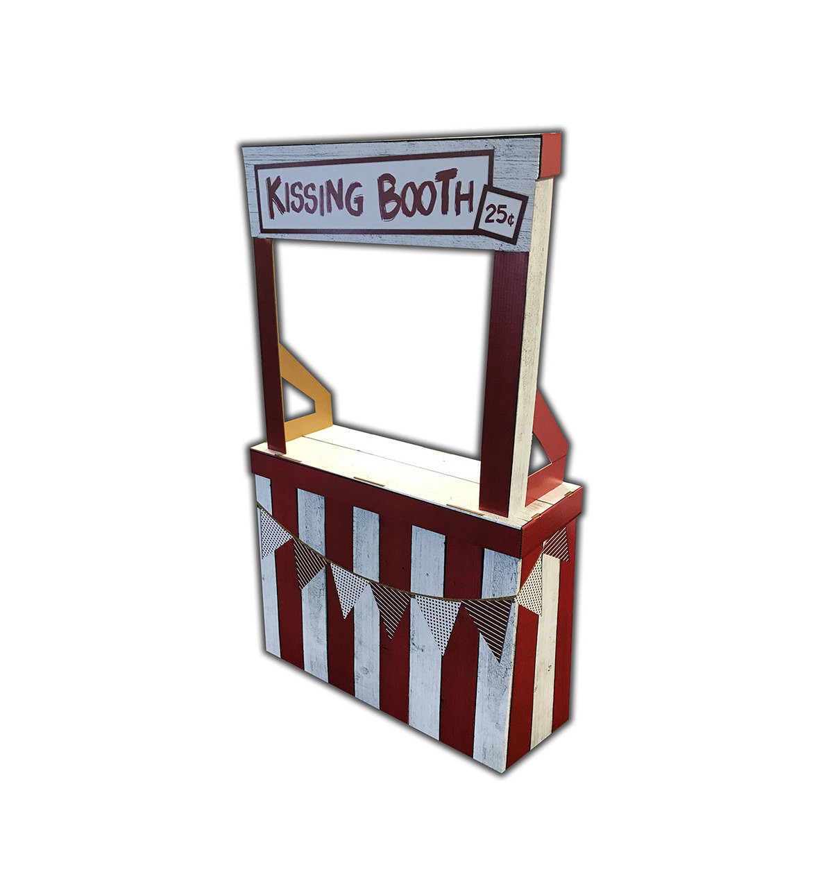 Lifesize Kissing Booth Cardboard Standup