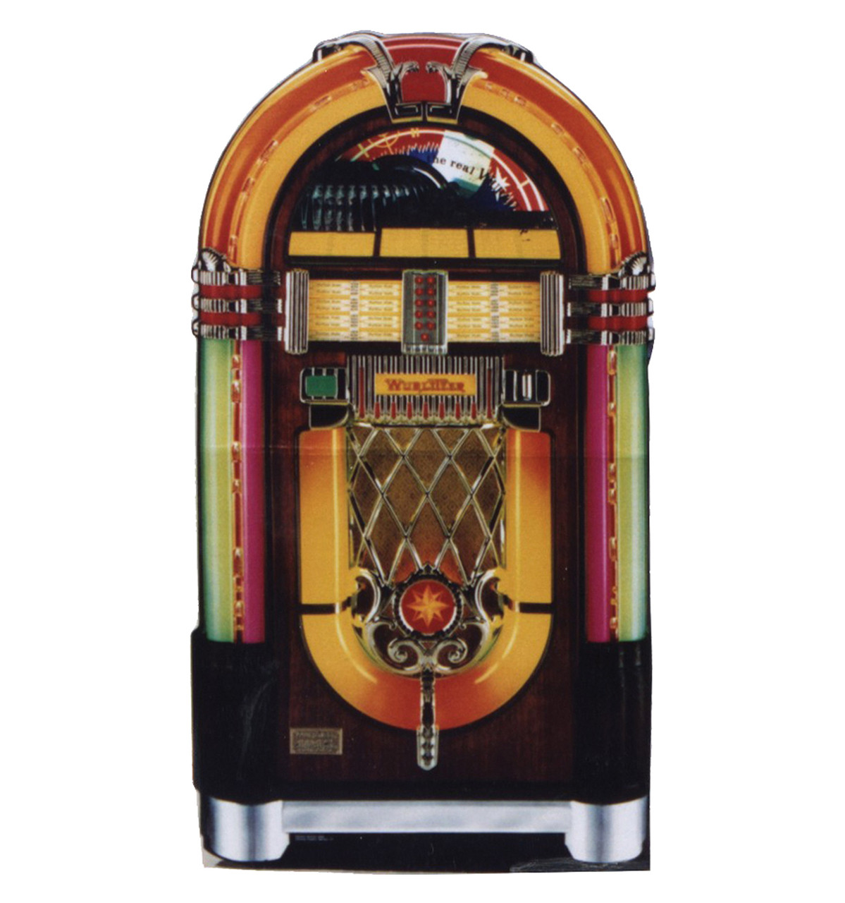 Life-size Wurlitzer Jukebox Cardboard Standup