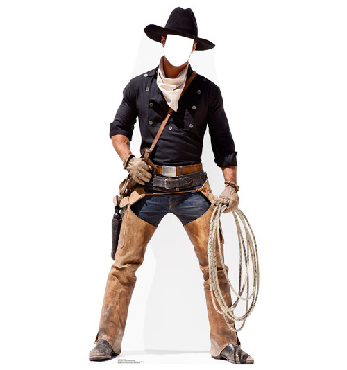 Life-size Cowboy Stand-in Cardboard Standup Life-size Cowboy Stand-in Cardboard Standup
