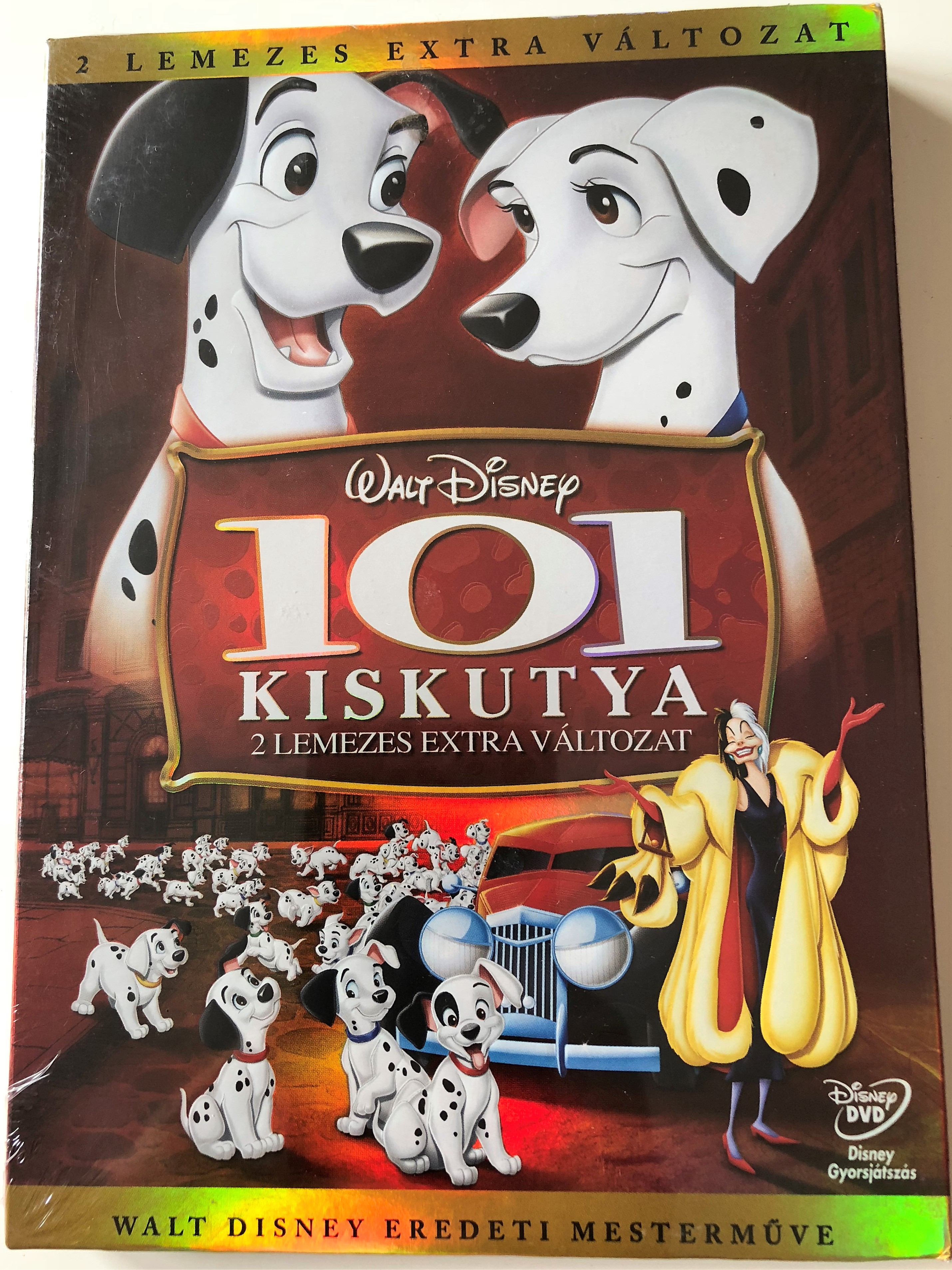 101 Dalmatians One Hundred and One Dalmatians 1961 EUROPEAN COLLECTOR S EDITION 101 Kiskutya DVD 2 Disc extra v ltozat rajzfilm Walt Disney