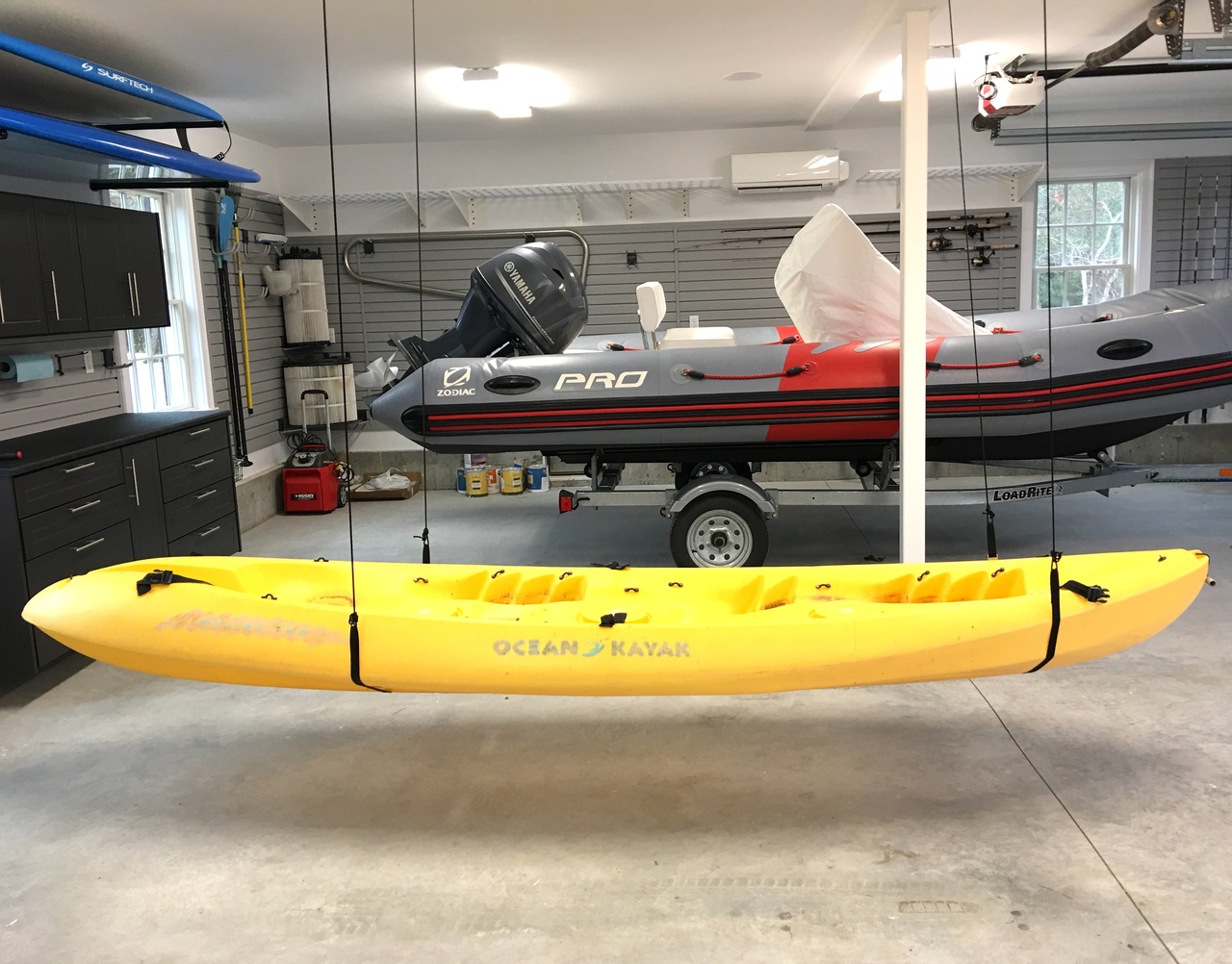 Premium Kayak Hoist  Overhead Kayak  Lift Kit 