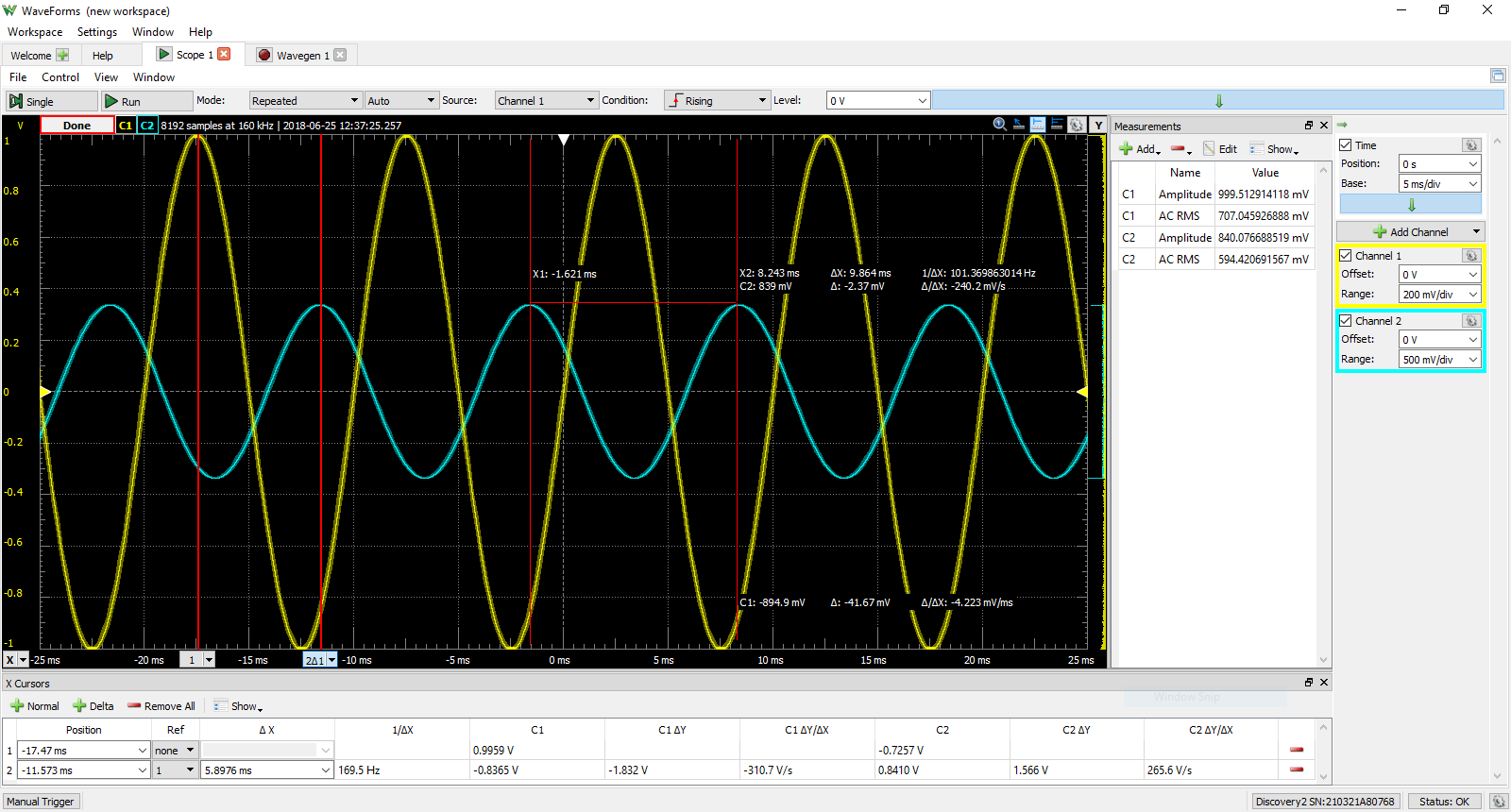 xscope oscilloscope