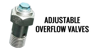 Adjustable Over Flow Valves