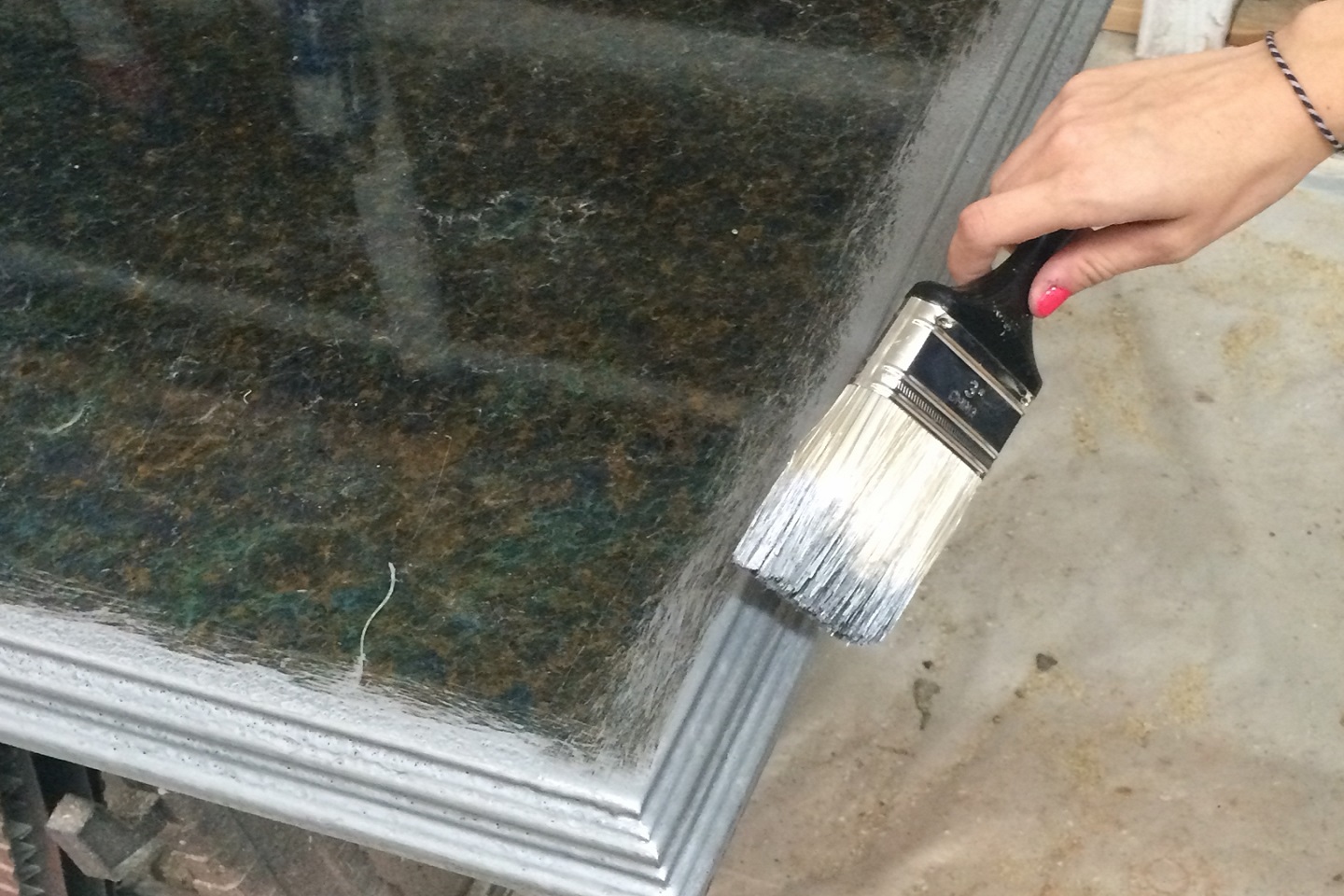 Instructions for mixing FX Poxy and applying to countertops