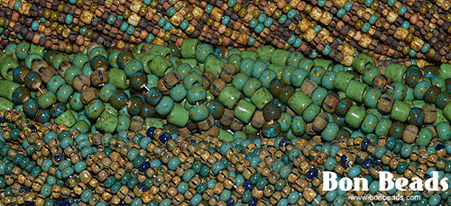 New aged seed beads