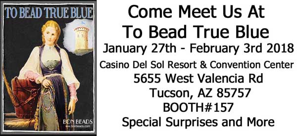 to bead true blue 2018 booth 157