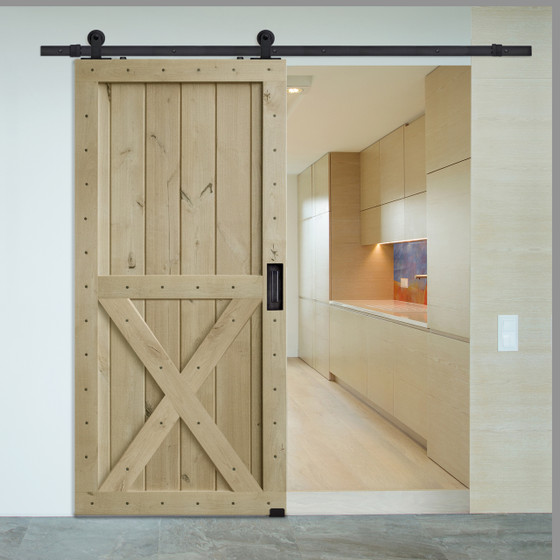 Two Panel X Barn Door