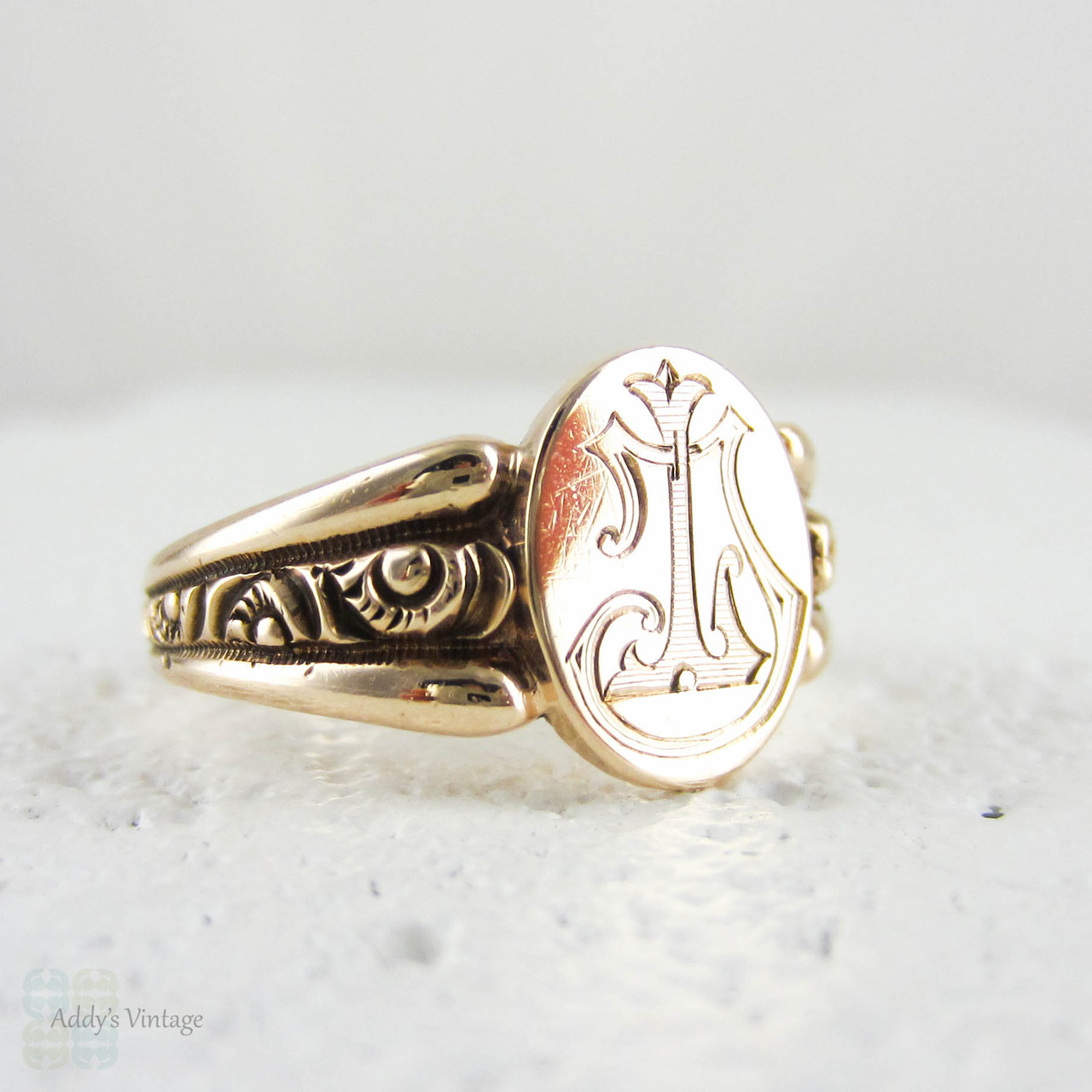 Vintage Signet Ring Jl Vintage Signet Ring Jl