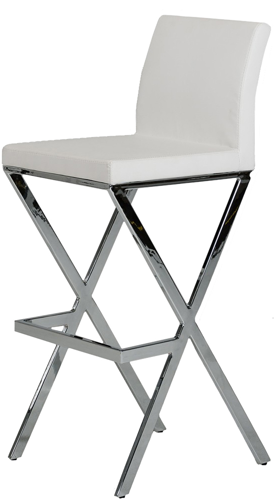 Bettina Modern Bar Stool In Black Barstool Find A Low Priced White Faux Leather Bar Stool Today At Advancedinteriordesigns