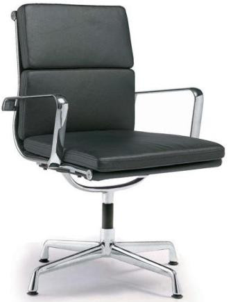 Director Office Chair With No Wheels - Black