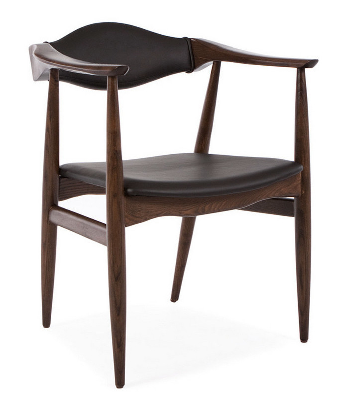 danish leather dining chairs